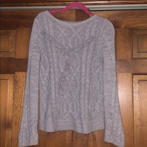 Lauren Conrad Cable knit sweater